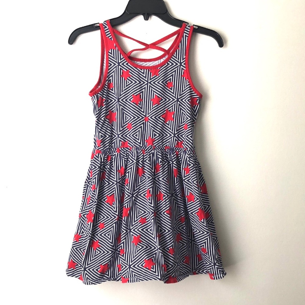 Gymboree Stars & Stripes Girl’s Dress size 10
